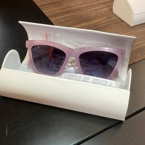 Brand new Genny sunglasses light purple lavender